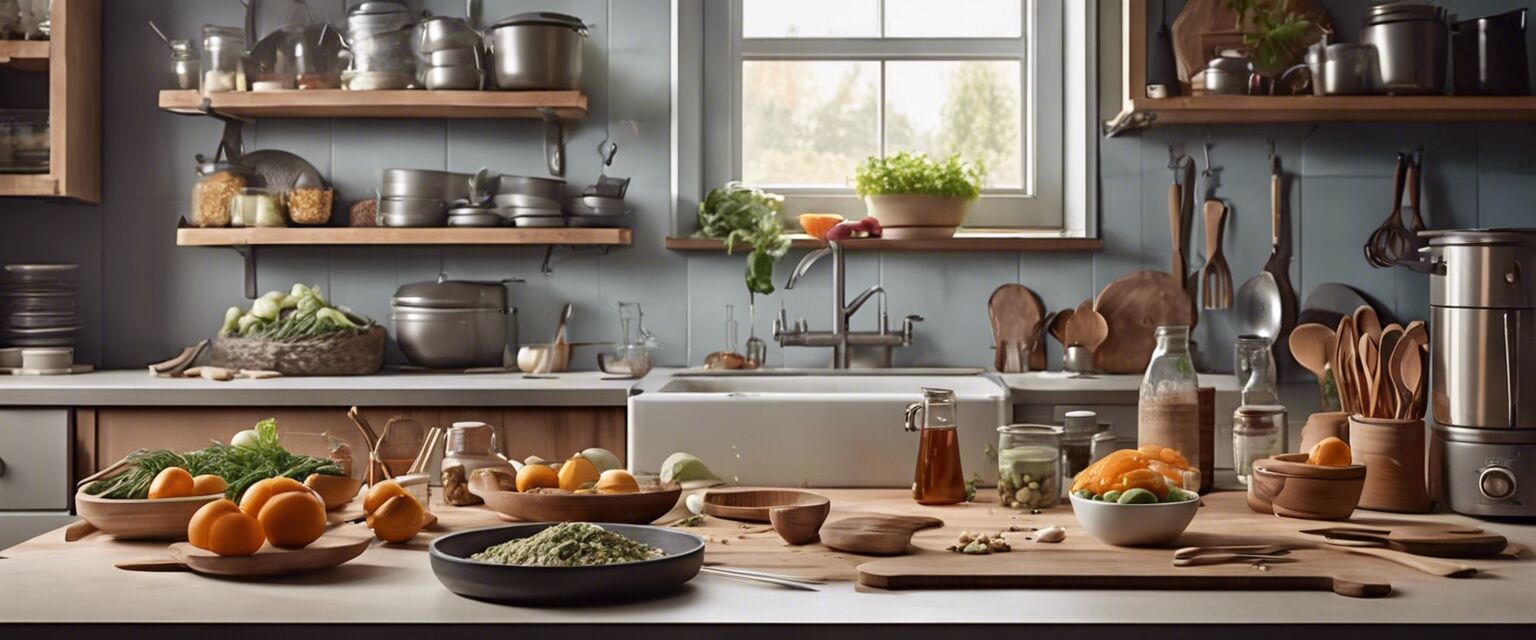 Kid-safe kitchen setup