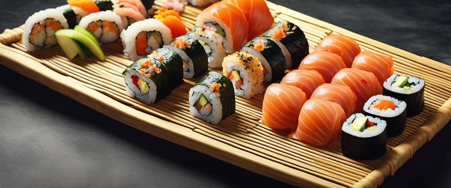 Sushi rolls for kids